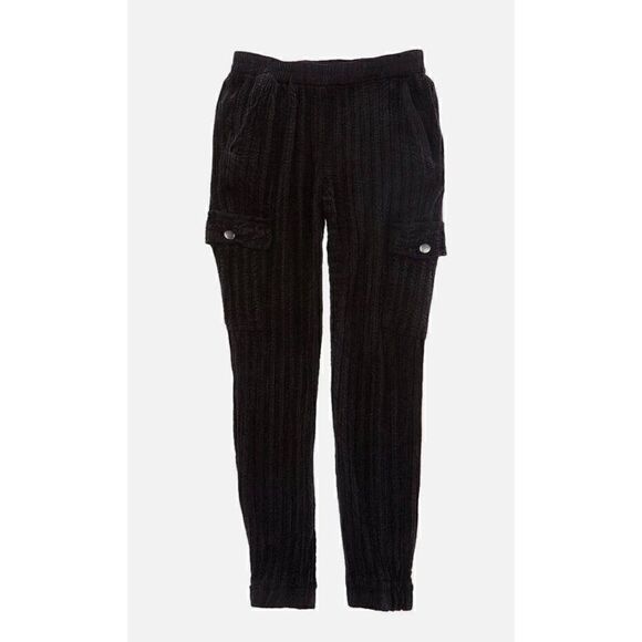 Vintage Havana NWT Cargo Pocket Jogger in Black Size M - Picture 1 of 6